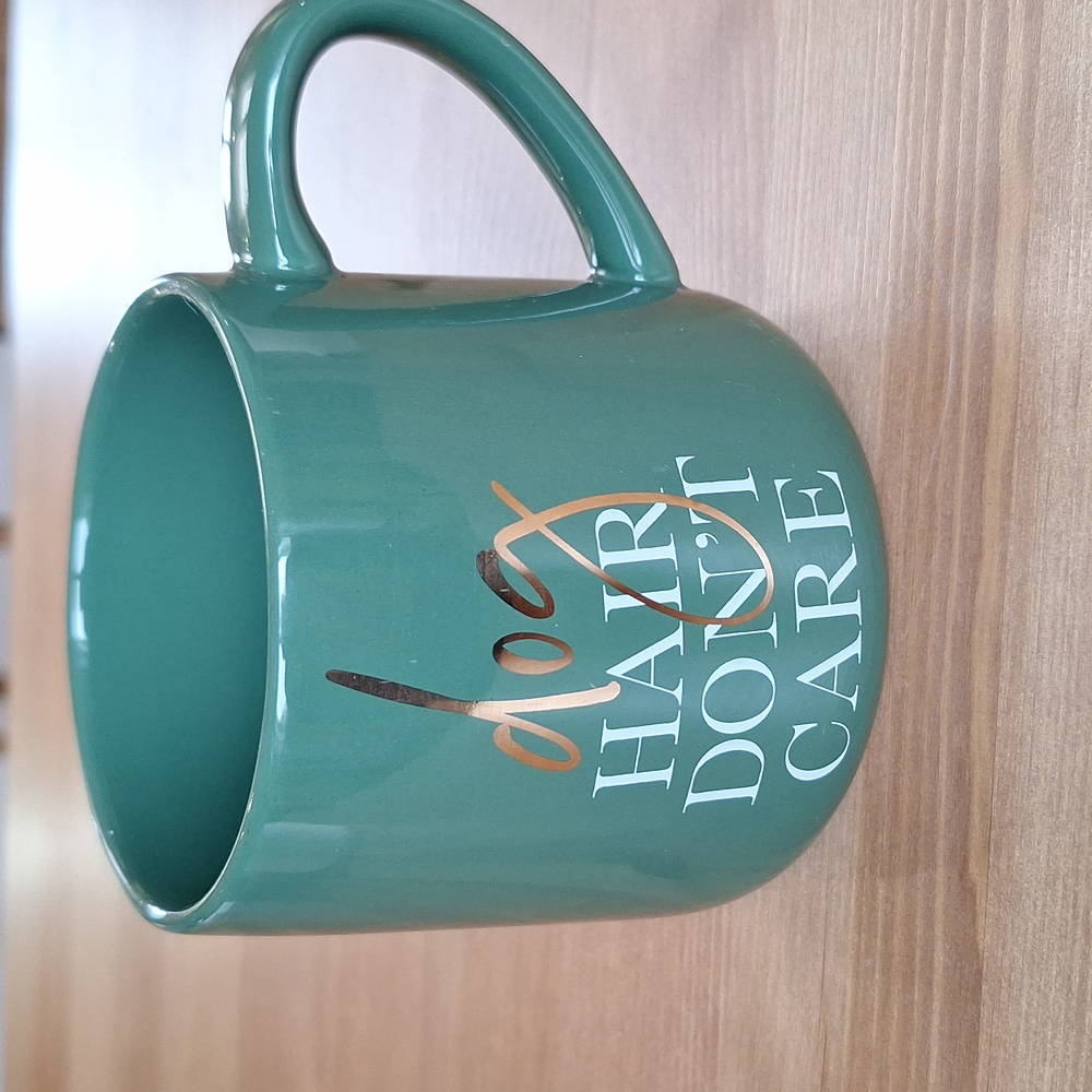 🛍2/$15🛍 #ABA Indigo Dog hair don't care coffee mug